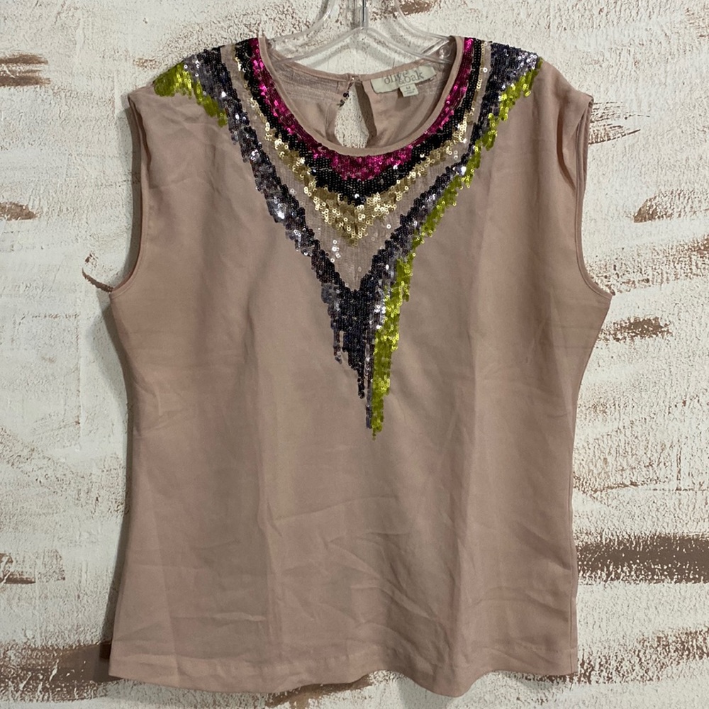 Olive & Oak Sequin sleeveless Blouse